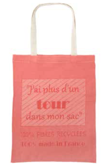 Tote bag tissu recyclé made in France