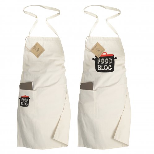 Tablier avec poche en coton biologique équitable - 2