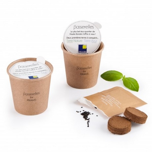 Kit de plantation gobelet bio - Made in France