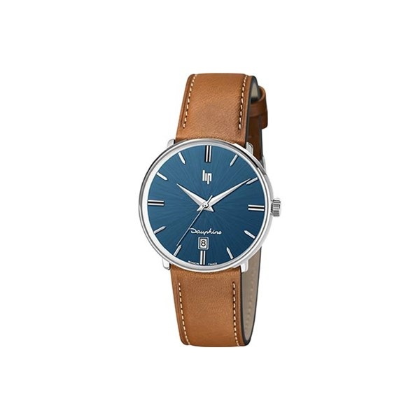 Montre Dauphine 38 Mm - Acier - Made In France