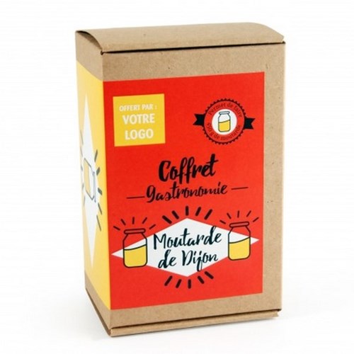 Coffret gastronomie moutarde - Made in France