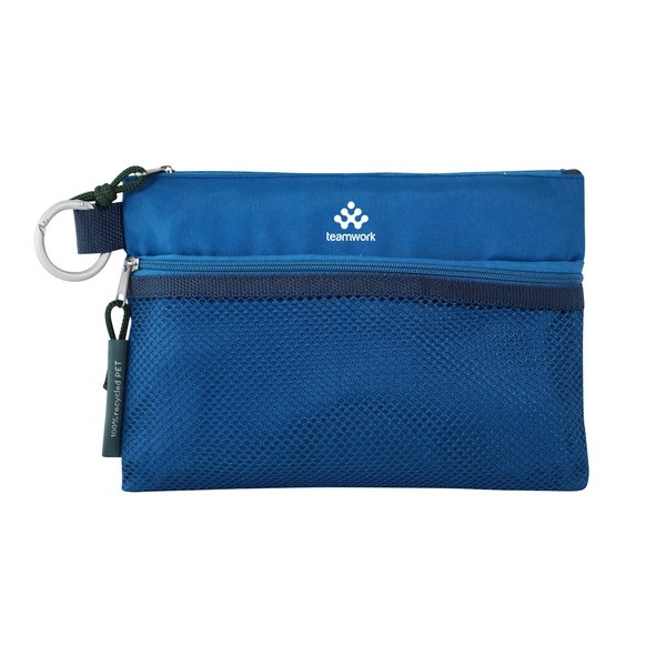 Trousse de voyage/cosmétique 70% PET recyclé -