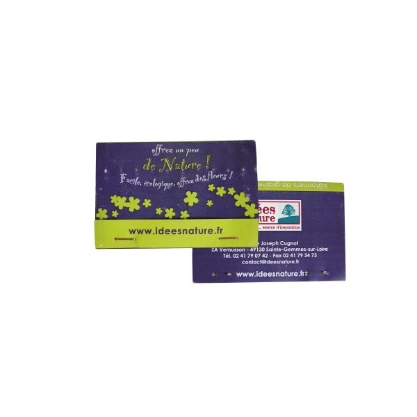 Pochette de 10 bâtonnets de graines à planter -