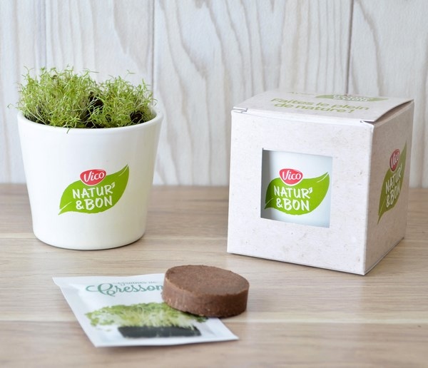 Le Cube de plantation en terre cuite 7x7x7cm - 6