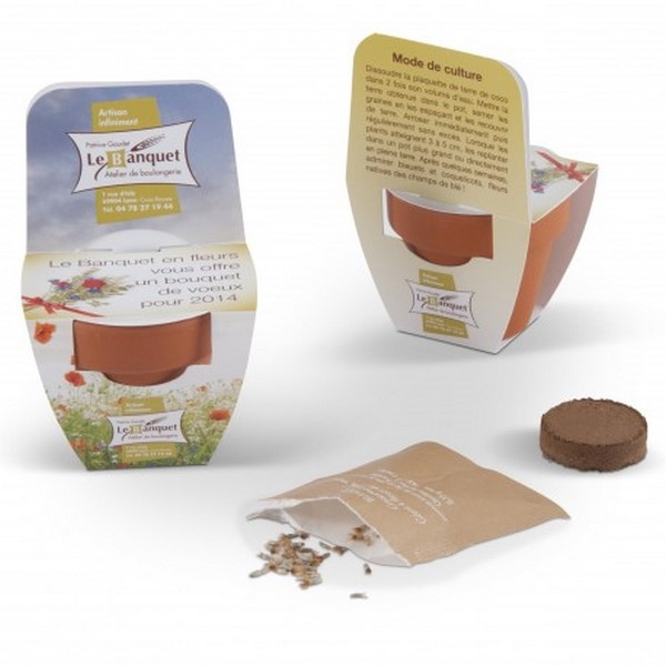 Kit de plantation bio 55mm - Made in France -