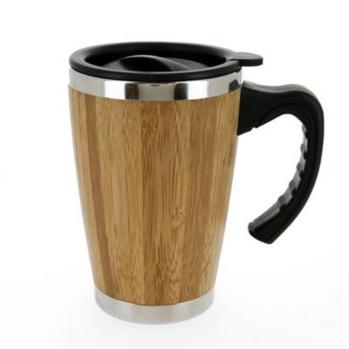 Mug BATCH Bambou et acier inoxydable 33 cl