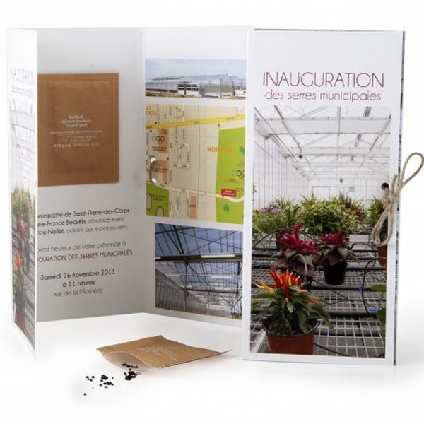 Carte écologique 18x22cm - Made in France -