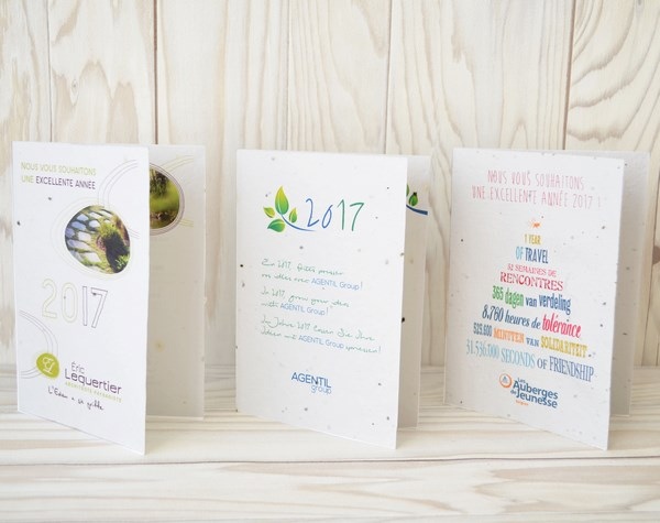 Carte ensemencée à planter 10.5 x 14.8 cm - 1