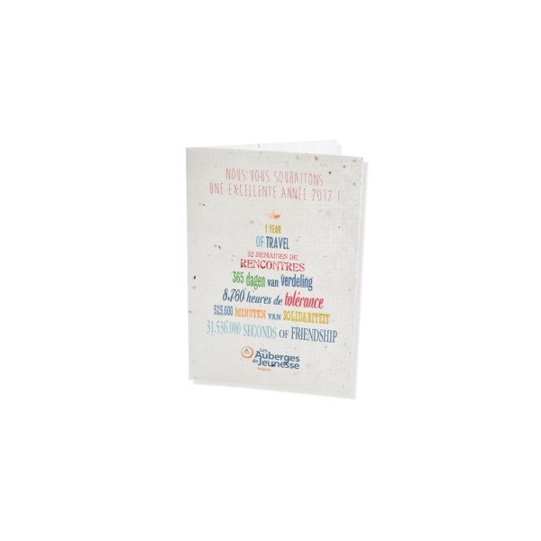 Carte ensemencée à planter 10.5 x 14.8 cm - 4