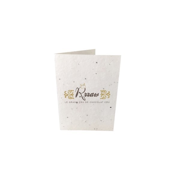 Carte ensemencée à planter 10.5 x 14.8 cm