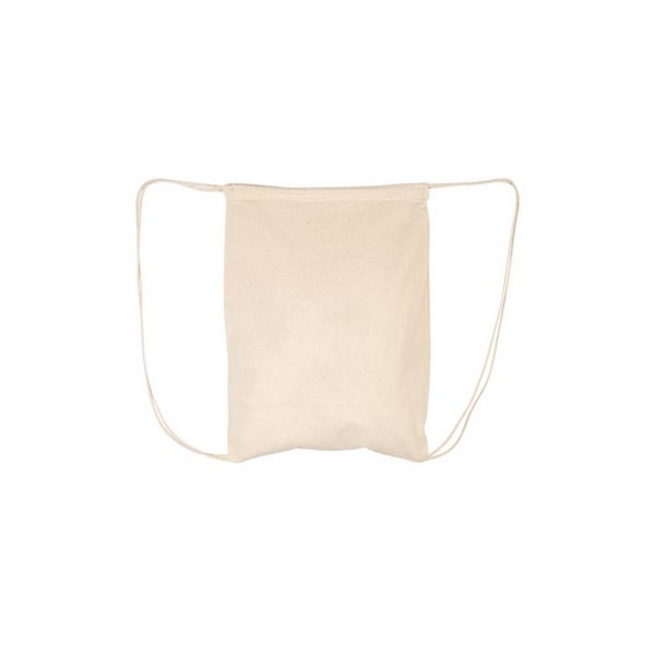 Sac à dos en coton biologique 38 x 46 cm - production express