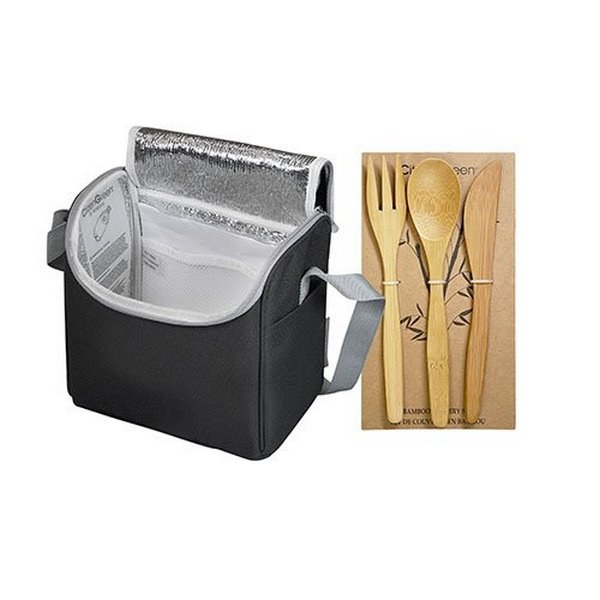 Sac lunch isotherme en plastique recyclé -