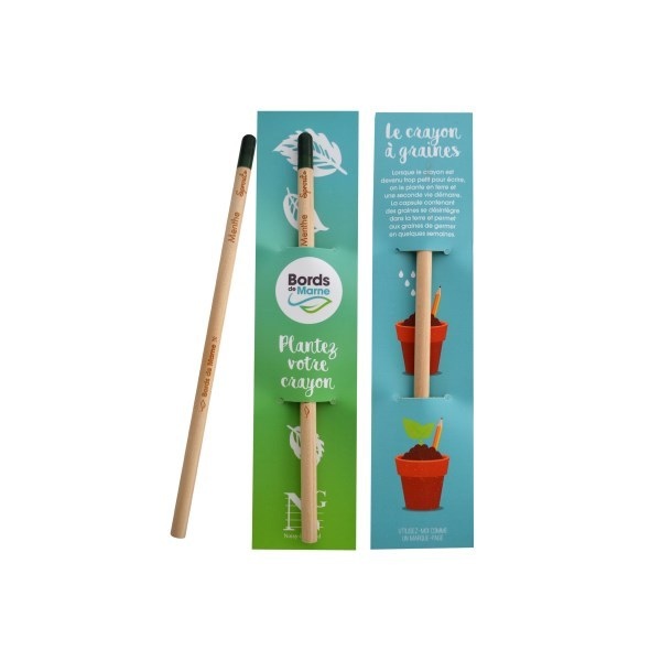 Crayon Sprout personnalisé à graines, capsule à planter - 3
