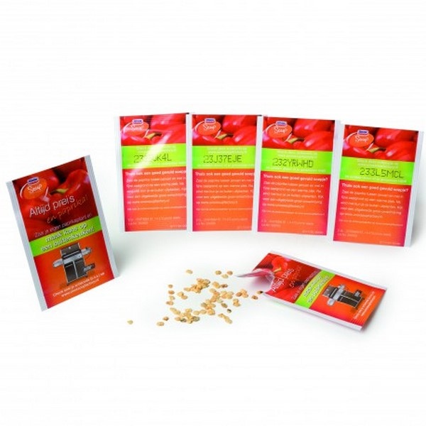 Sachet de graines bio pour jeu concours -