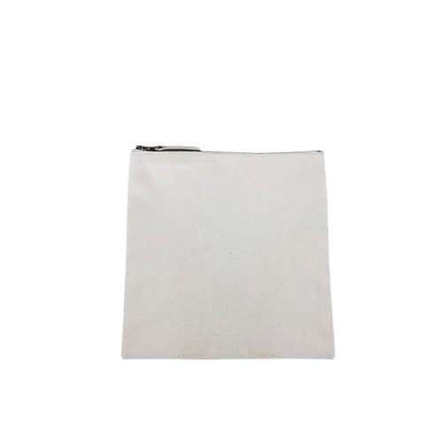 Trousse en coton biologique 23 x 23 cm - production express