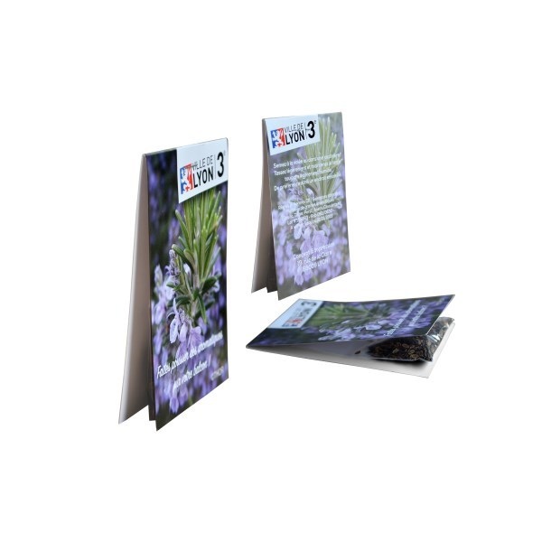 Sachet de graines cavalier - 70x105 mm -