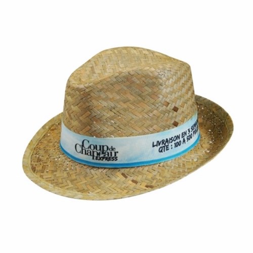 Chapeau DOULOS - Made in Europe en paille recyclable