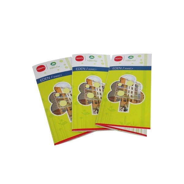 Carte 3 volets avec sachet de graines -