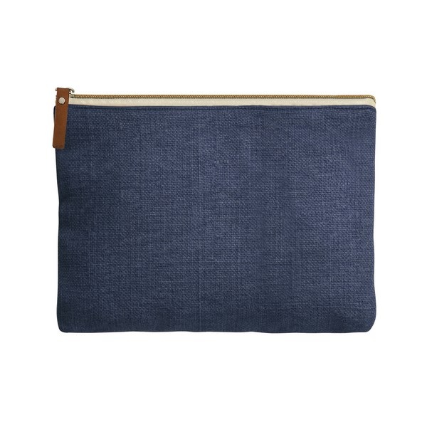 Trousse de voyage/cosmétique en jute -