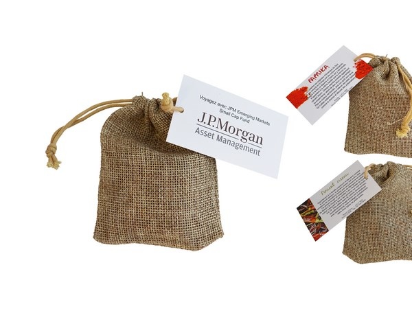 Pochon d'épices Bio en toile de jute