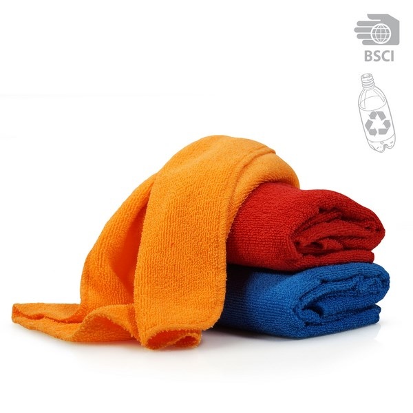 Serviette sport Gymto en PET avec pochon