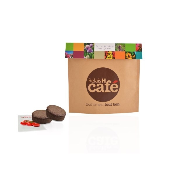 Kit de plantation Pot Kraft Pop-up - 4