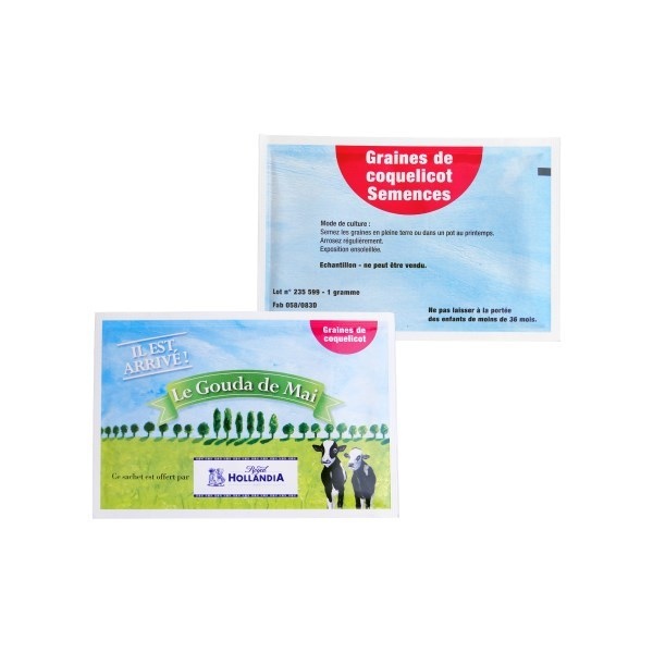 Sachet de graines 100x150 mm