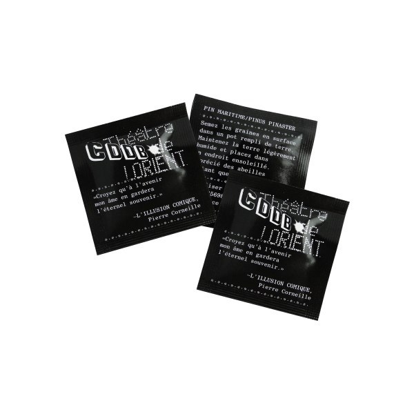 Sachet de graines 55x55 mm - 3