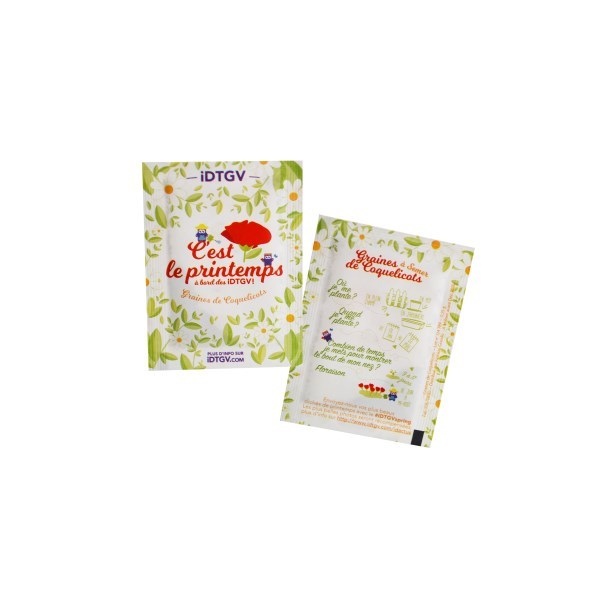 Sachet de graines 60x80 mm - 4