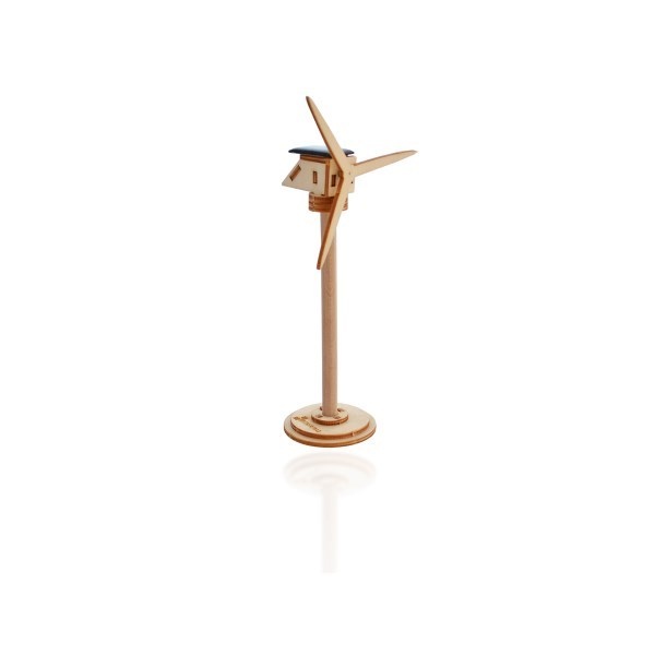 Eolienne solaire à monter -