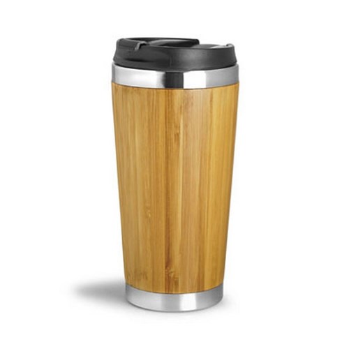 Mug isotherme en bambou