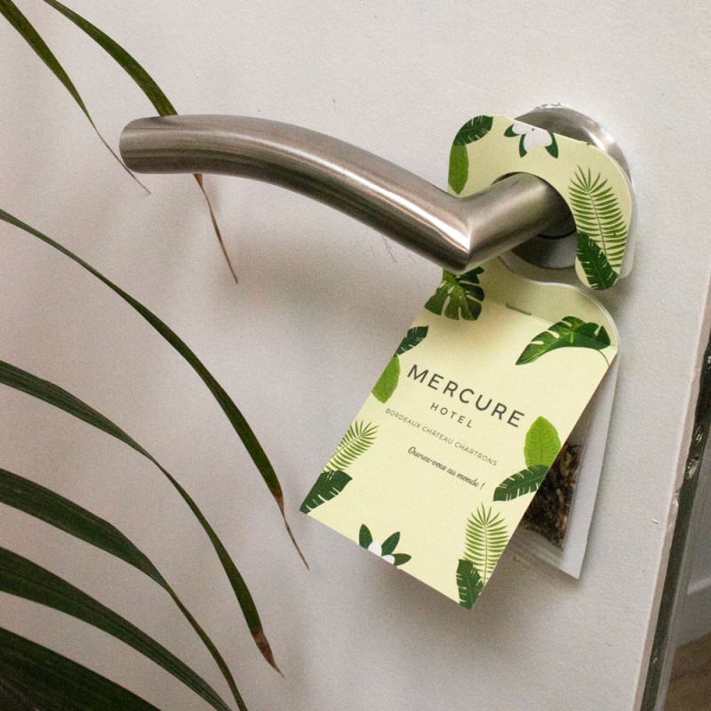 Accroche porte avec sachet de graines - 2