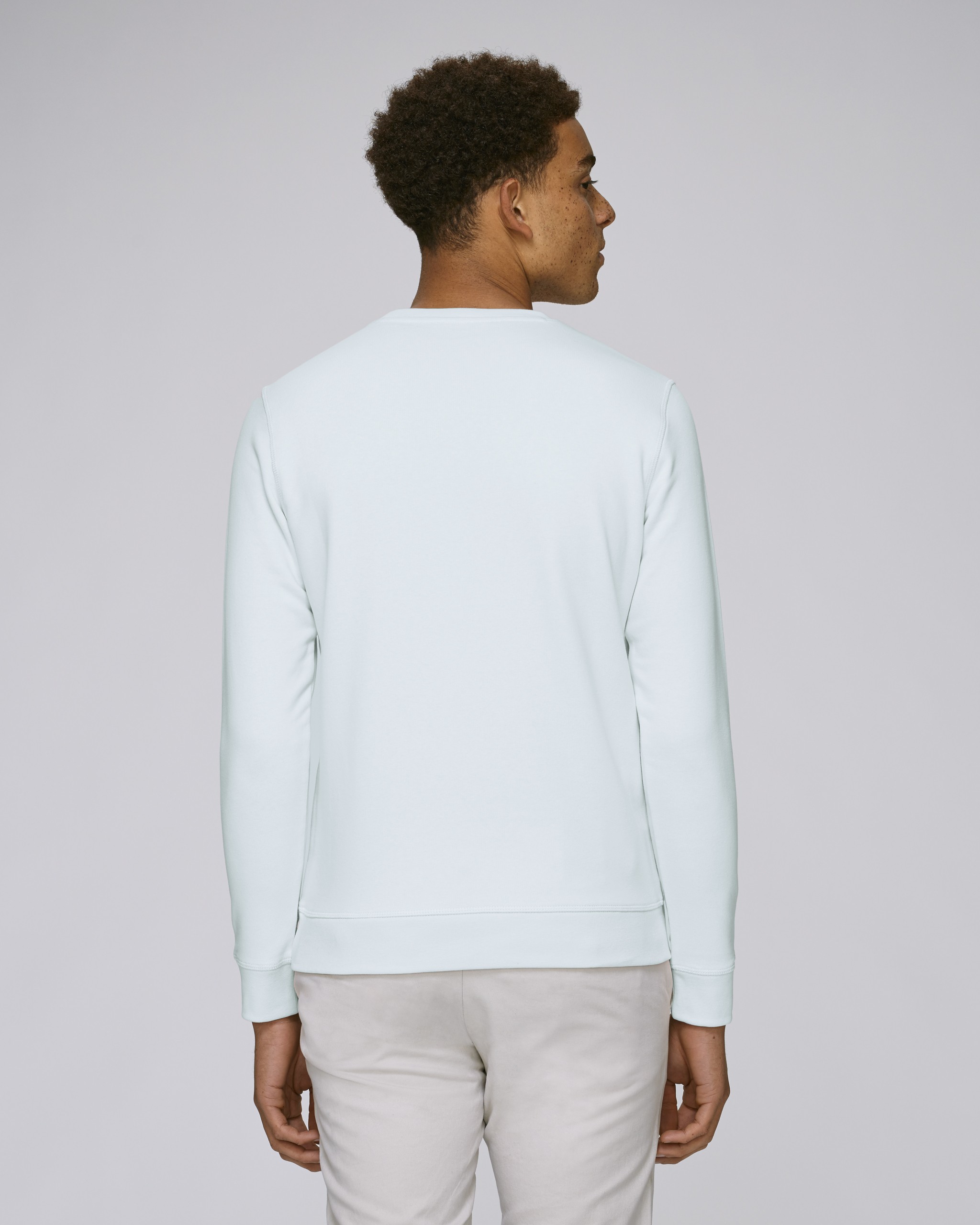 Sweat-shirt à manches, coton bio/polyester recyclé