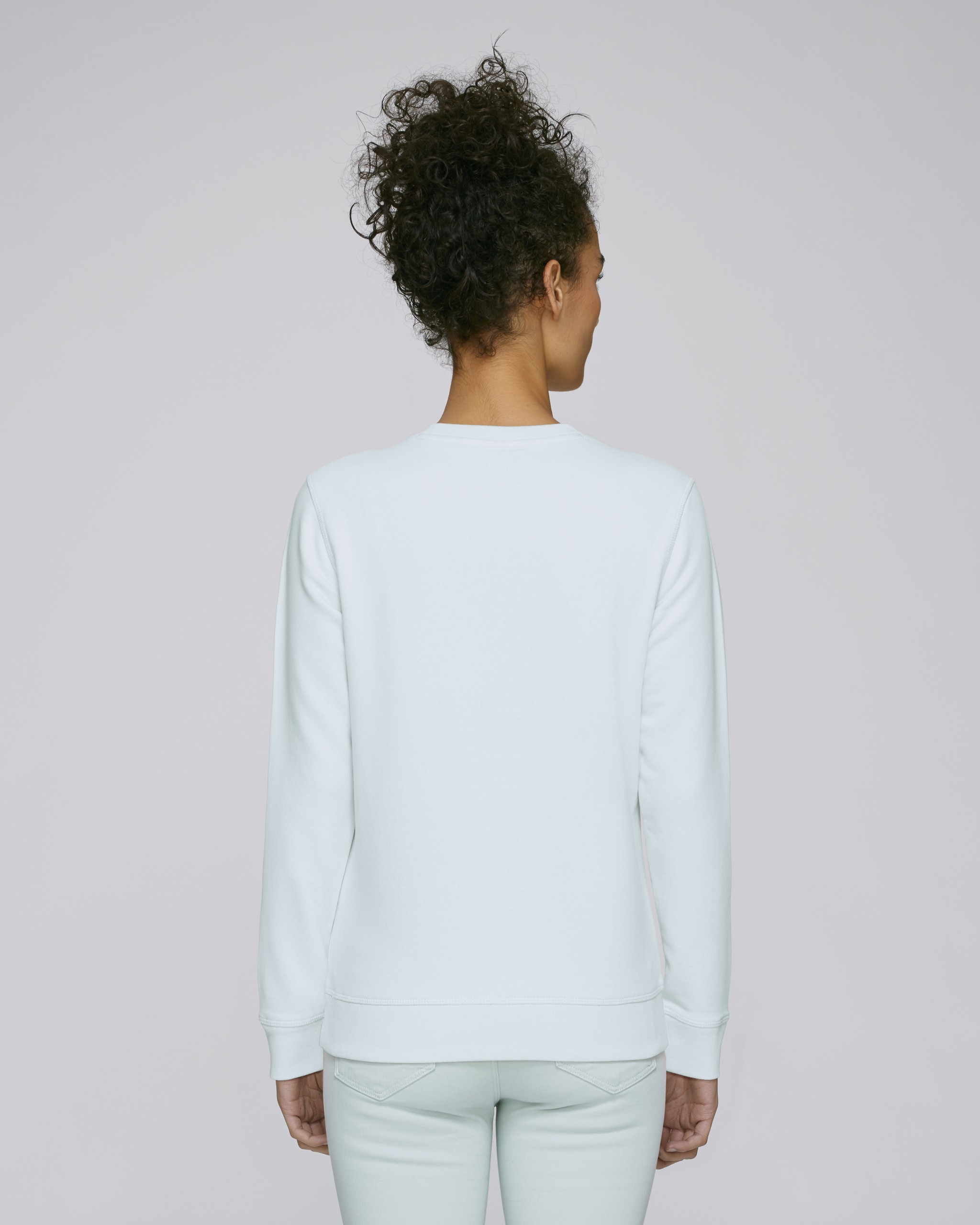 Sweat-shirt à manches, coton bio/polyester recyclé -