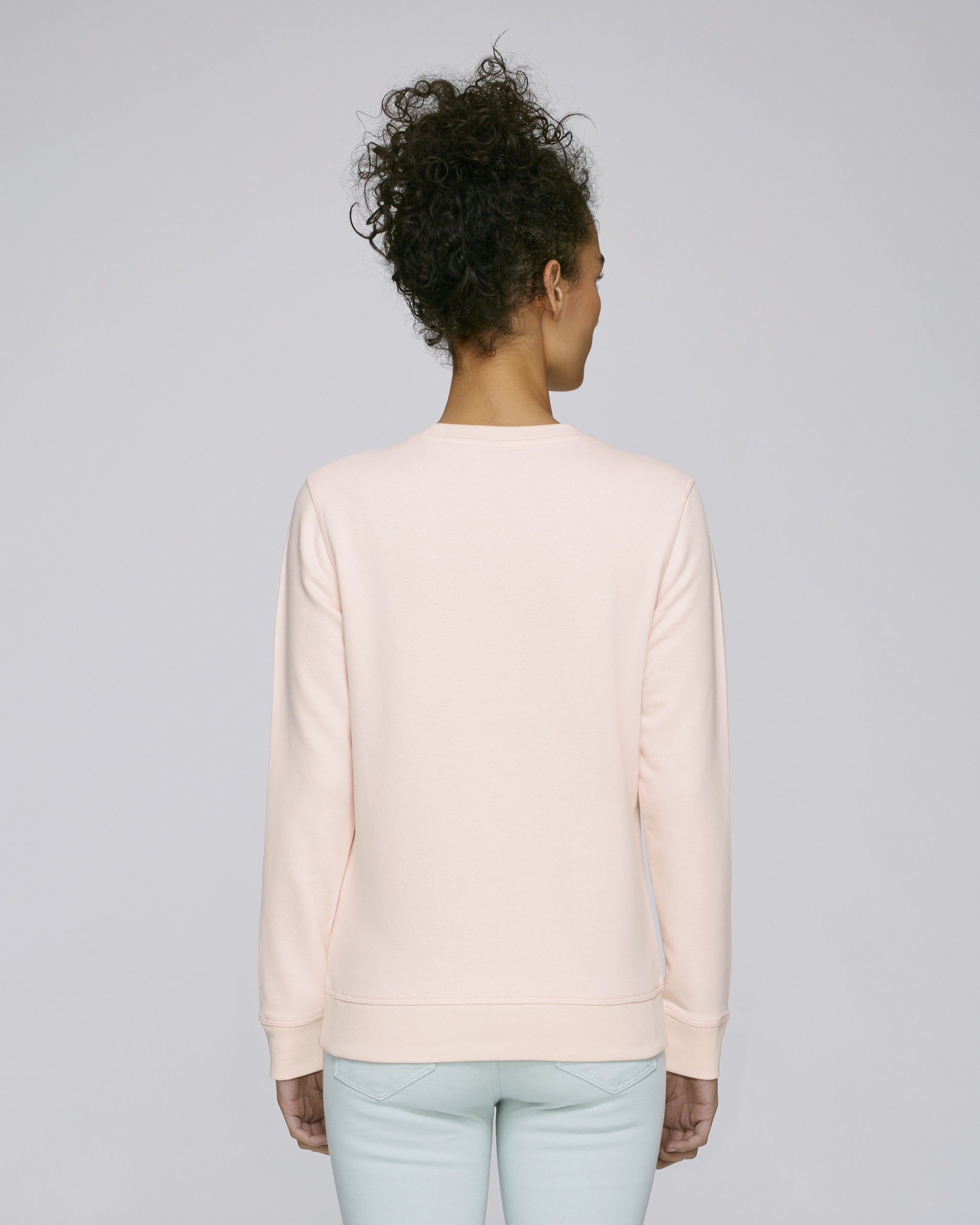 Sweat-shirt à manches, coton bio/polyester recyclé -