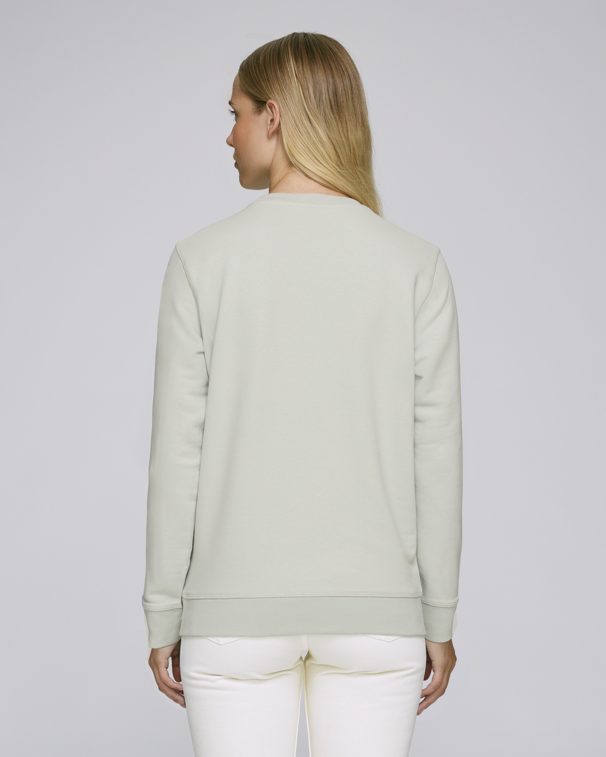 Sweat-shirt à manches, coton bio/polyester recyclé -