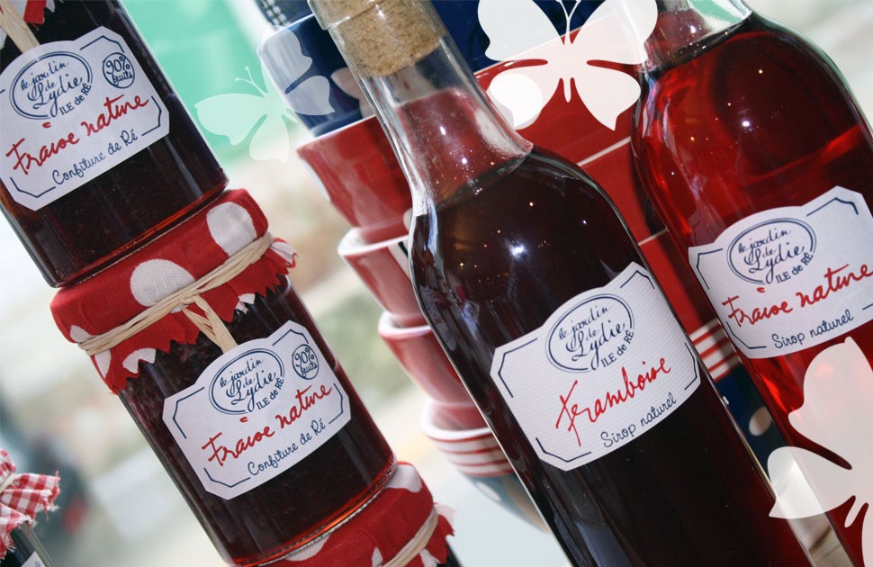 Confitures bio, Etui Personnalisé - Pots de 250 gr -