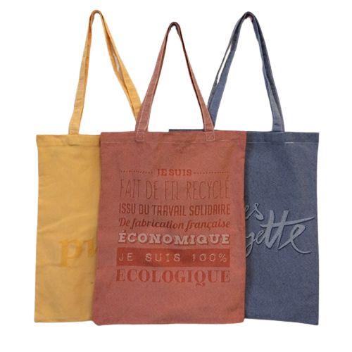 Sac solidaire et made in France chanvre ou lin - 2