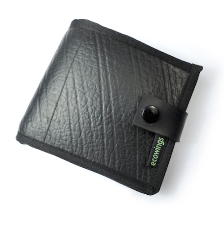 Porte-feuille hommes en pneu recyclé - Rue Rangoli -