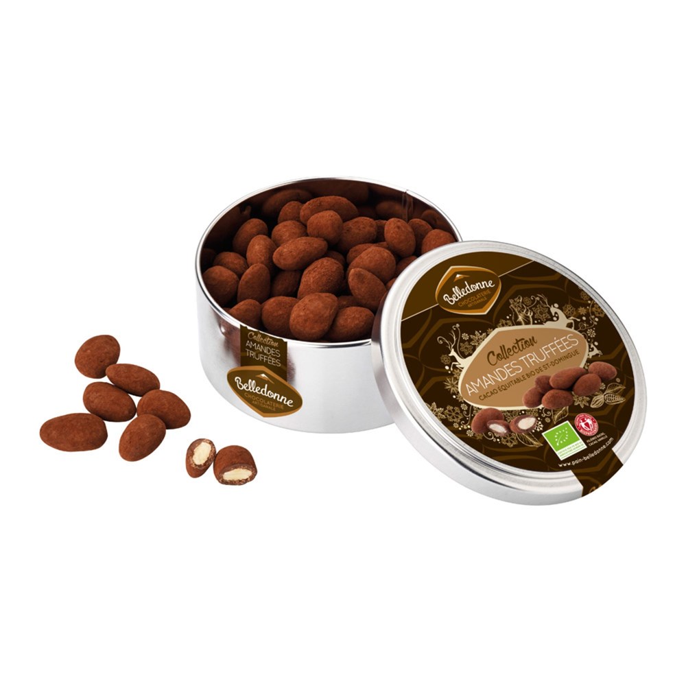 Amandes Truffées au Chocolat Bio "Made in France"