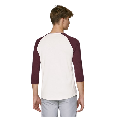 T-shirt manches constrastées unisexe en coton bio - 7