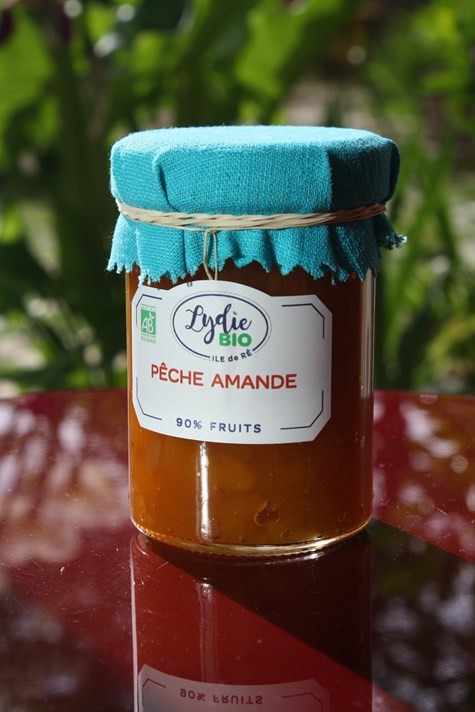 Confitures bio Dans Panier Bois - 2 Pots De 60 gr -