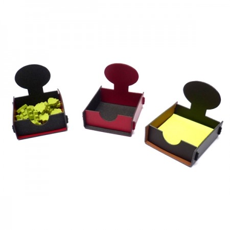 Porte-Notes "Arbre" cuir recyclé - Made In France -