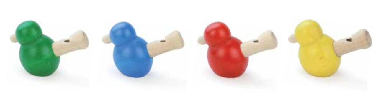 Sifflet en bois certifié oiseau - Made in France