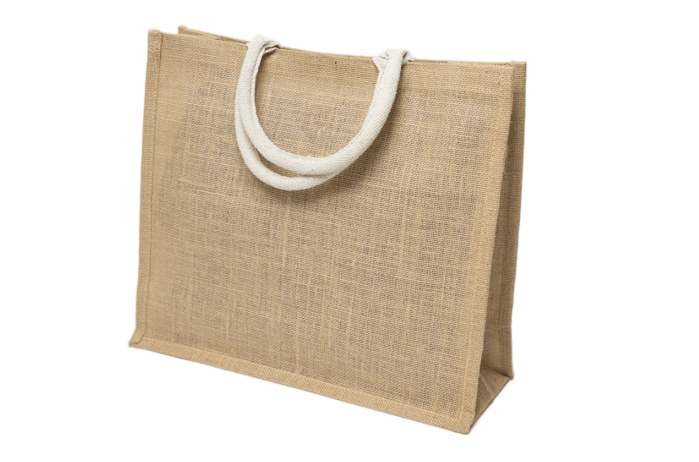 Cabas en toile de jute écologique personnalisable