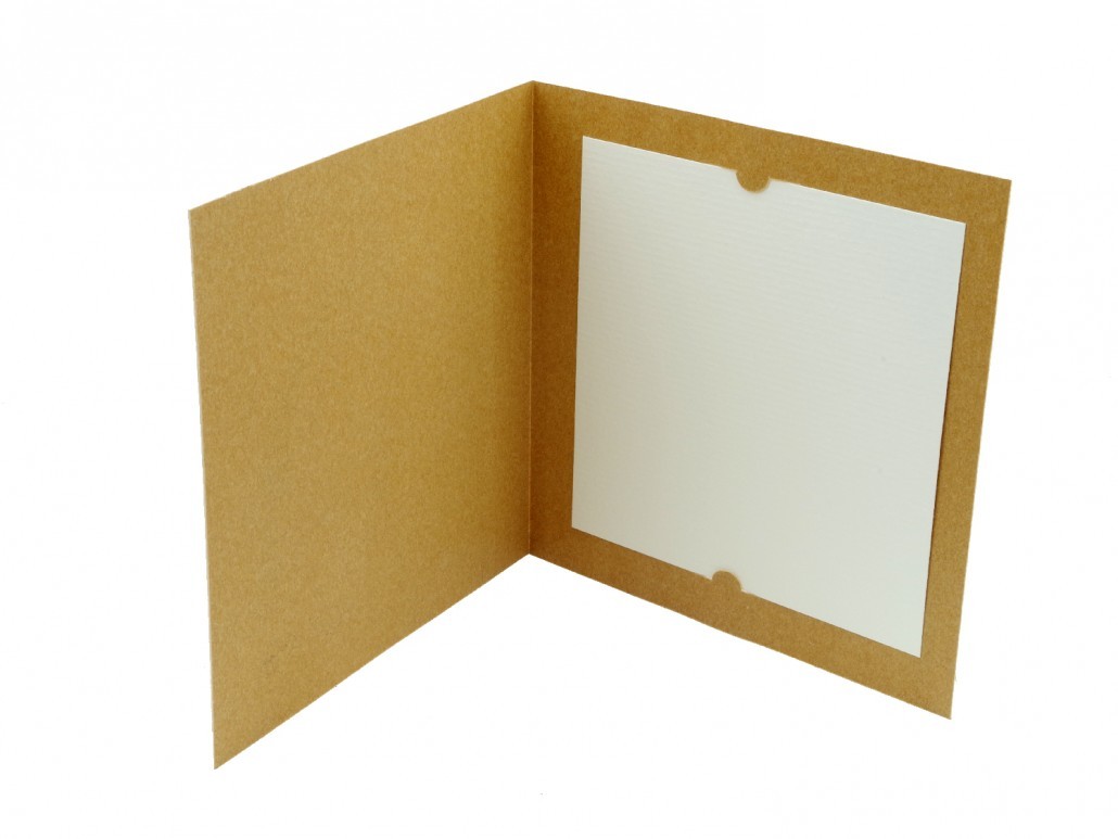 Carte en bois français certifié et papier recyclé -