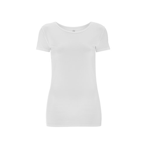 T-Shirt femme classique élastique 100% coton bio