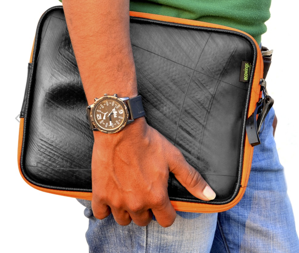 Housse pour tablette imperméable en pneu recyclé -