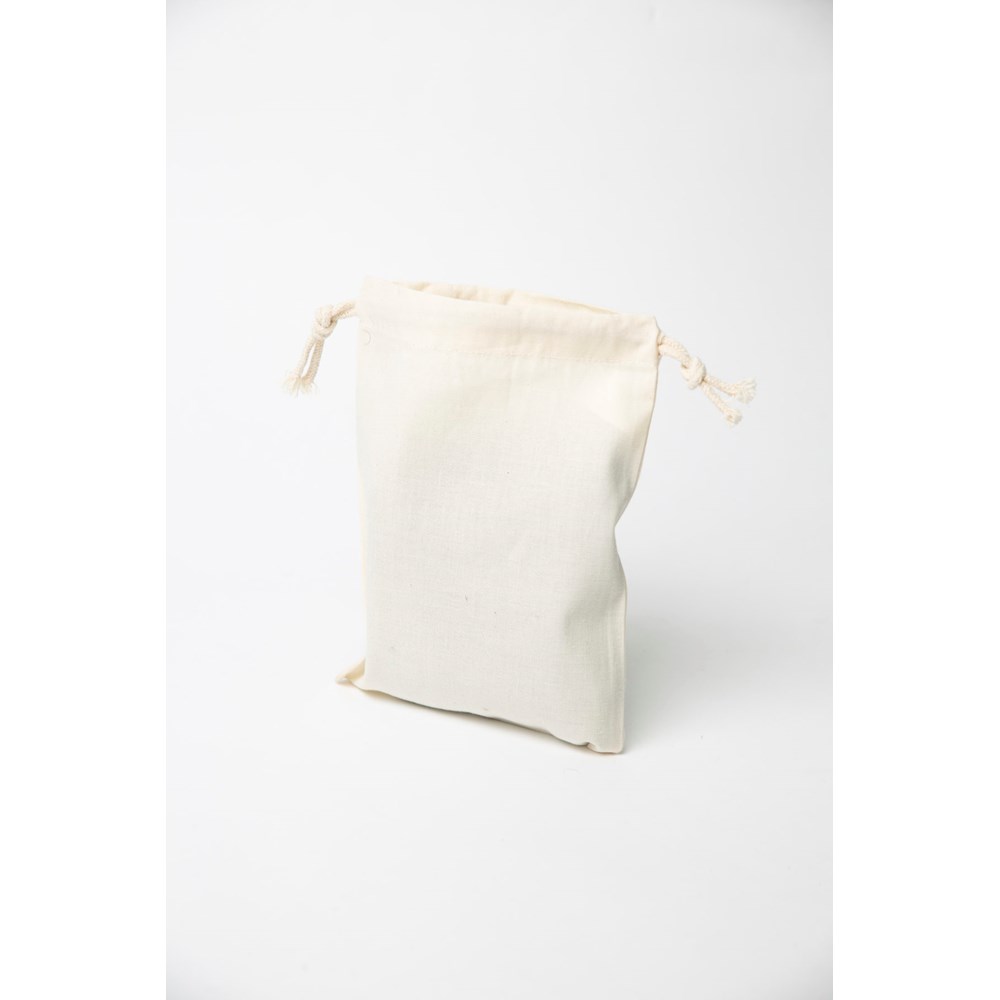 Pochon coton blanc 25x30 cm personnalisé