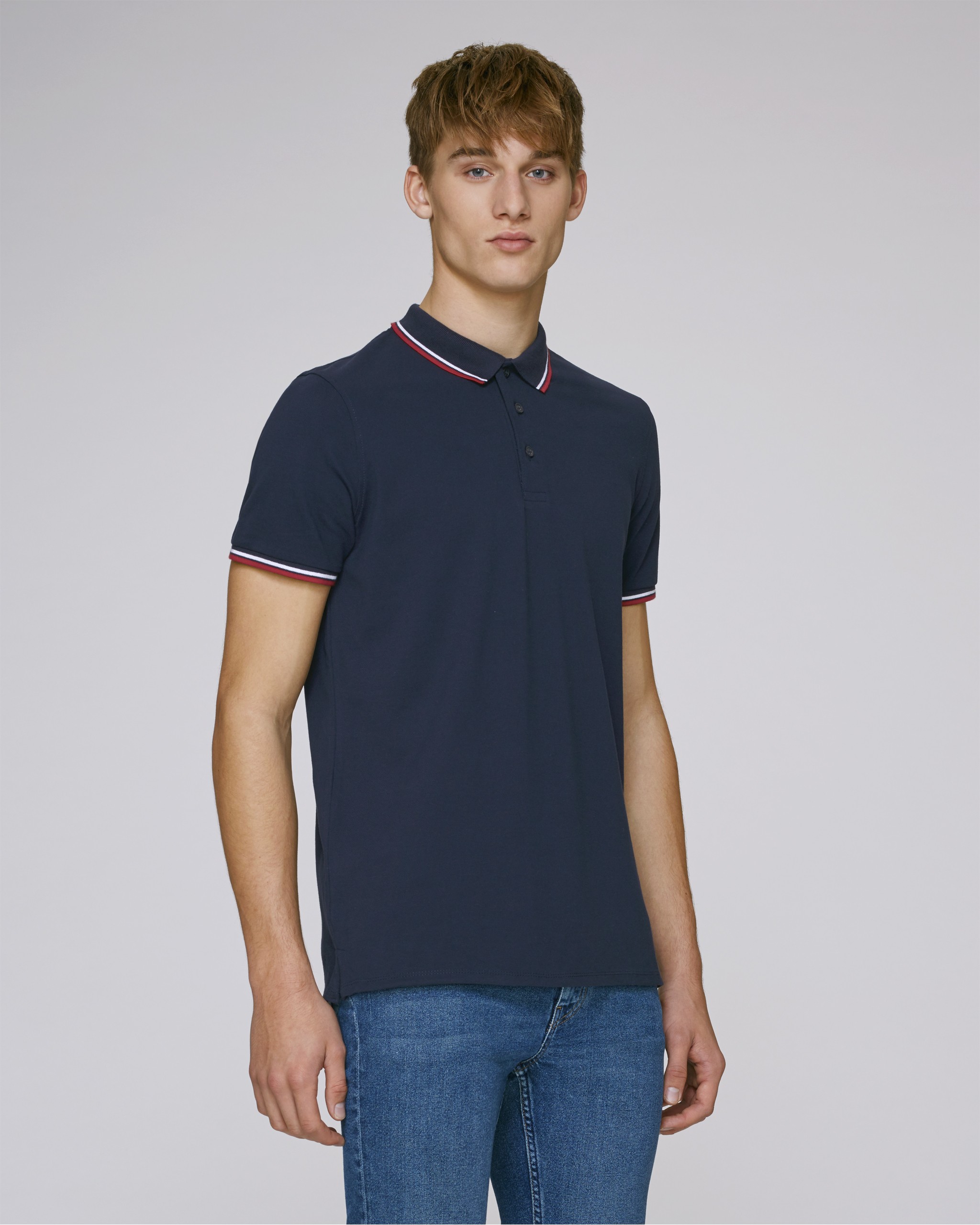 Polo homme décontracté 100% coton bio